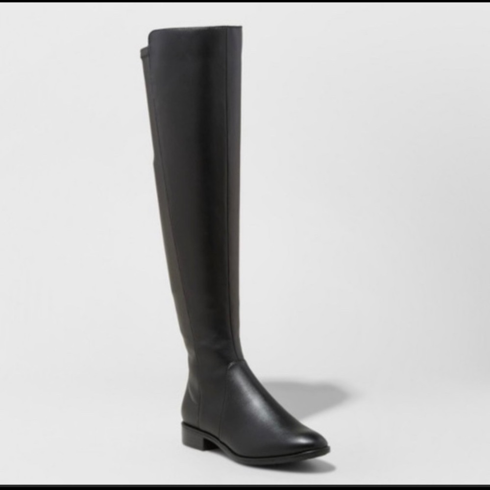 Target A New Day black knee high boots 8.5